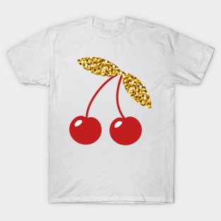 Glittery Cherry T-Shirt